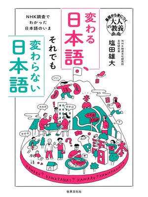 cover image of 変わる日本語、それでも変わらない日本語 NHK調査でわかった日本語のいま